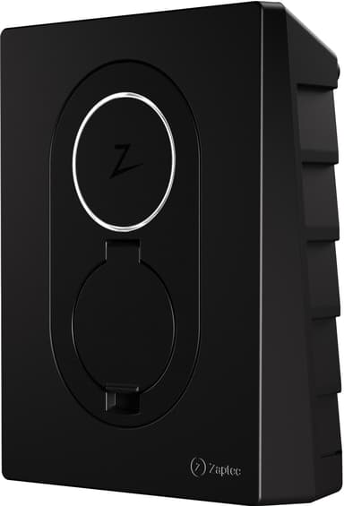 Zaptec Go lader til elbil ZM000688 (asphalt black)