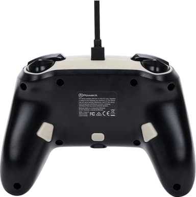 PowerA Enhanced kablet kontroller til Nintendo Switch (grå)