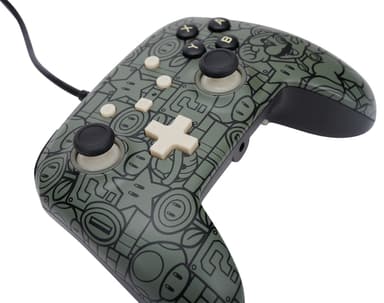 PowerA Enhanced kablet kontroller til Nintendo Switch (grå)