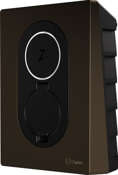 Zaptec Go lader til elbil ZM000737 (wood brown)