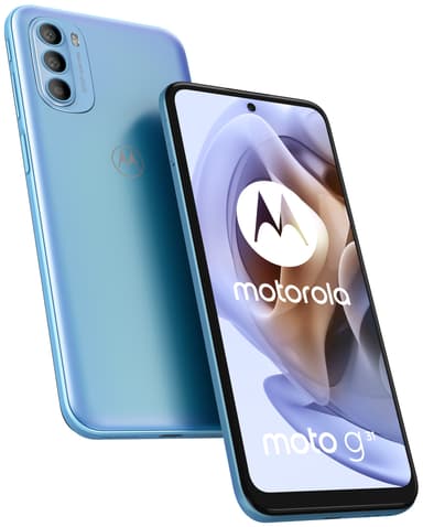 Motorola Moto G31 smarttelefon 4/64GB (baby blue)