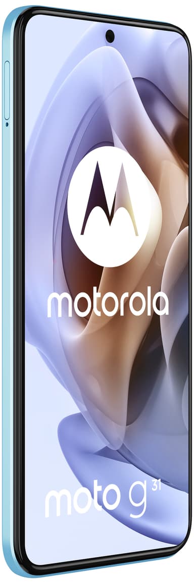 Motorola Moto G31 smarttelefon 4/64GB (baby blue)