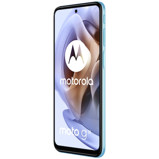 Motorola Moto G31 smarttelefon 4/64GB (baby blue)