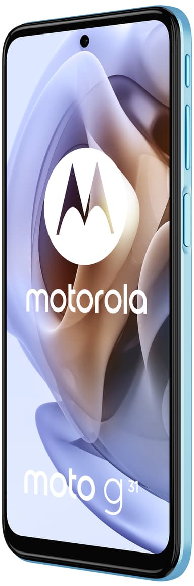 Motorola Moto G31 smarttelefon 4/64GB (baby blue)