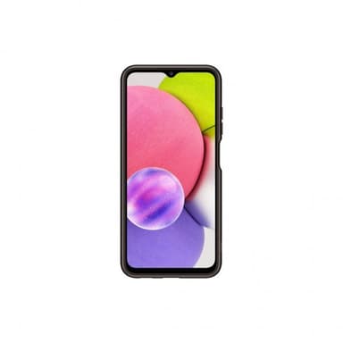 Samsung Original Galaxy A03s Deksel Soft Clear Cover Svart