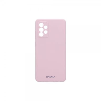 Onsala Samsung Galaxy A72 Deksel Silikon Sand Pink