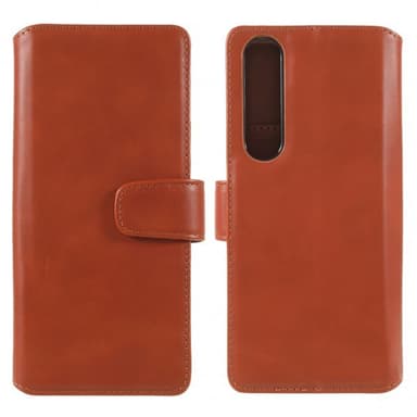 Nordic Covers Sony Xperia 1 III Etui Essential Leather Maple Brown