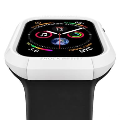 Spigen Apple Watch 44/45mm Deksel Rugged Armor Hvit