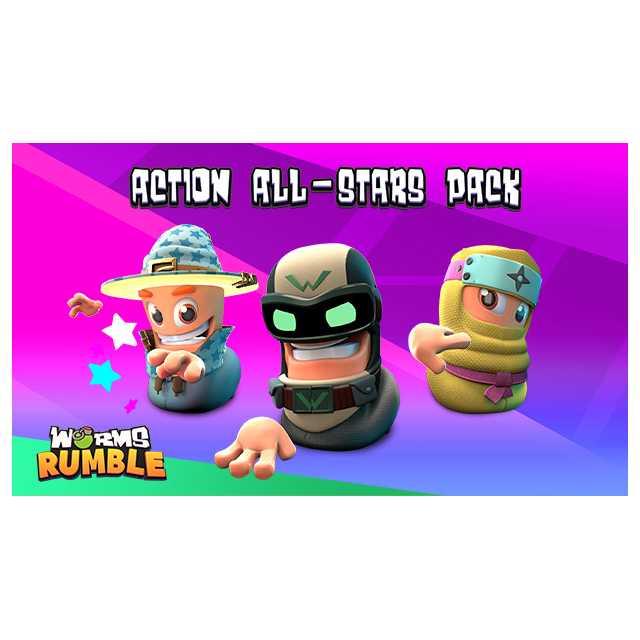 Worms Rumble - Action All-Stars Pack - PC Windows