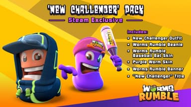 Worms Rumble - New Challenger Pack - PC Windows