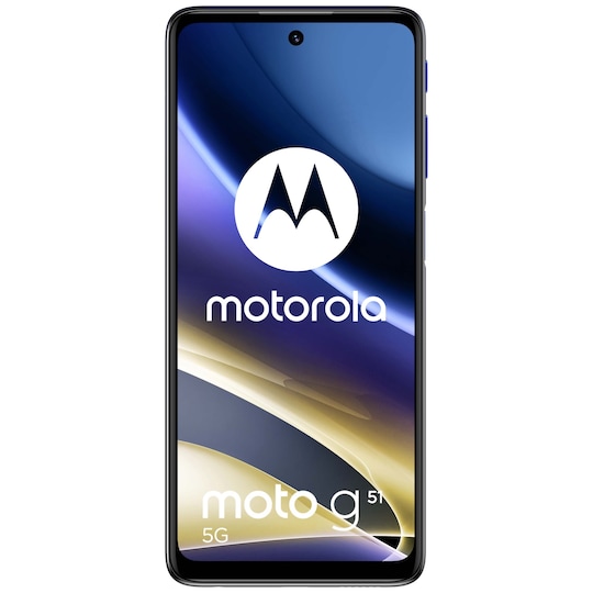 Motorola Moto G51 5G smarttelefon 4/64GB (indigo blue)