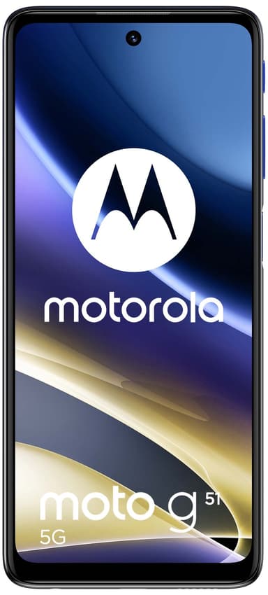 Motorola Moto G51 5G smarttelefon 4/64GB (indigo blue)