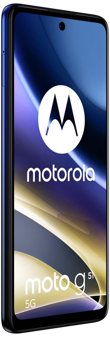 Motorola Moto G51 5G smarttelefon 4/64GB (indigo blue)