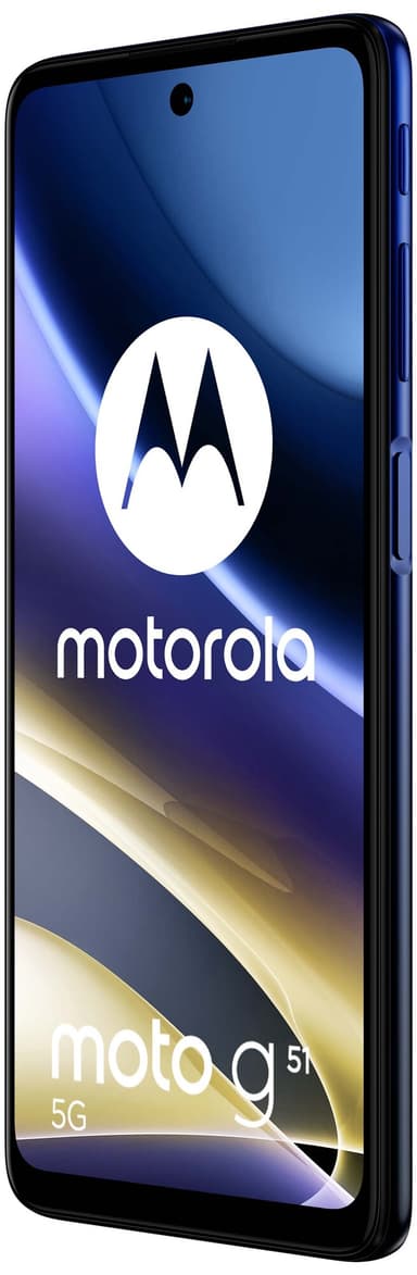 Motorola Moto G51 5G smarttelefon 4/64GB (indigo blue)