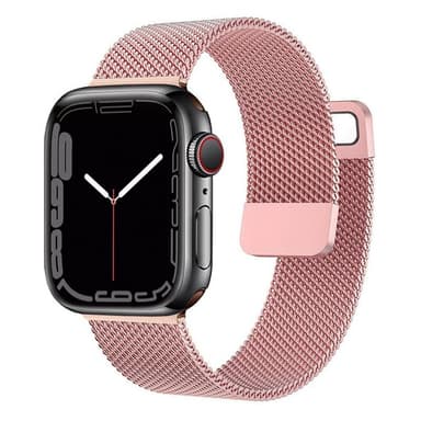 Milanese armbånd Apple Watch 7 (41mm) - Rosa