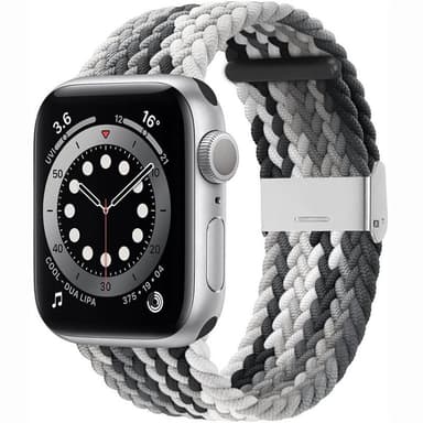 Flettet elastisk armbånd Apple watch 6 (40mm) - gradientgrey