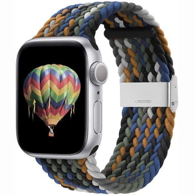 Flettet elastisk armbånd Apple watch 6 (40mm) - cowboy