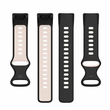 Twin Sport Armband Fitbit Charge 5 - Svart/rosa