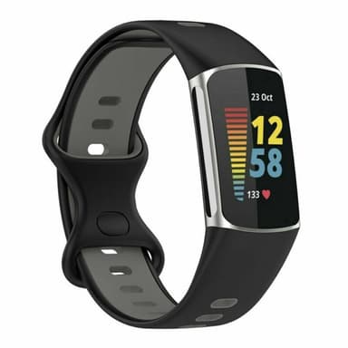 Twin Sport Armband Fitbit Charge 5 - Svart/grå