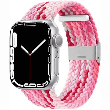 Flettet elastisk armbånd Apple Watch 7 (41mm) - gradientred