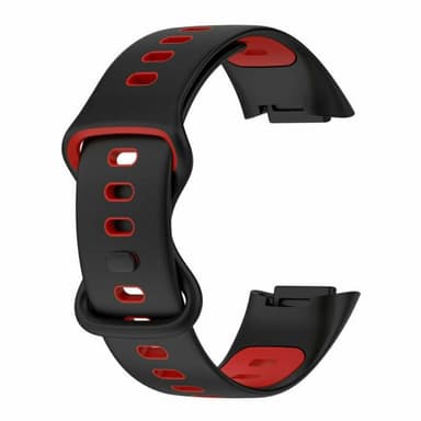 Twin Sport Armband Fitbit Charge 5 - Svart/rød