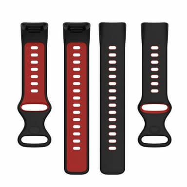 Twin Sport Armband Fitbit Charge 5 - Svart/rød