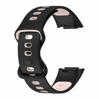 Twin Sport Armband Fitbit Charge 5 - Svart/rosa