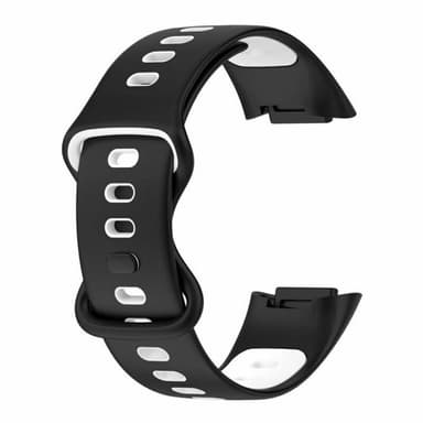Twin Sport Armband Fitbit Charge 5 - Svart/hvit