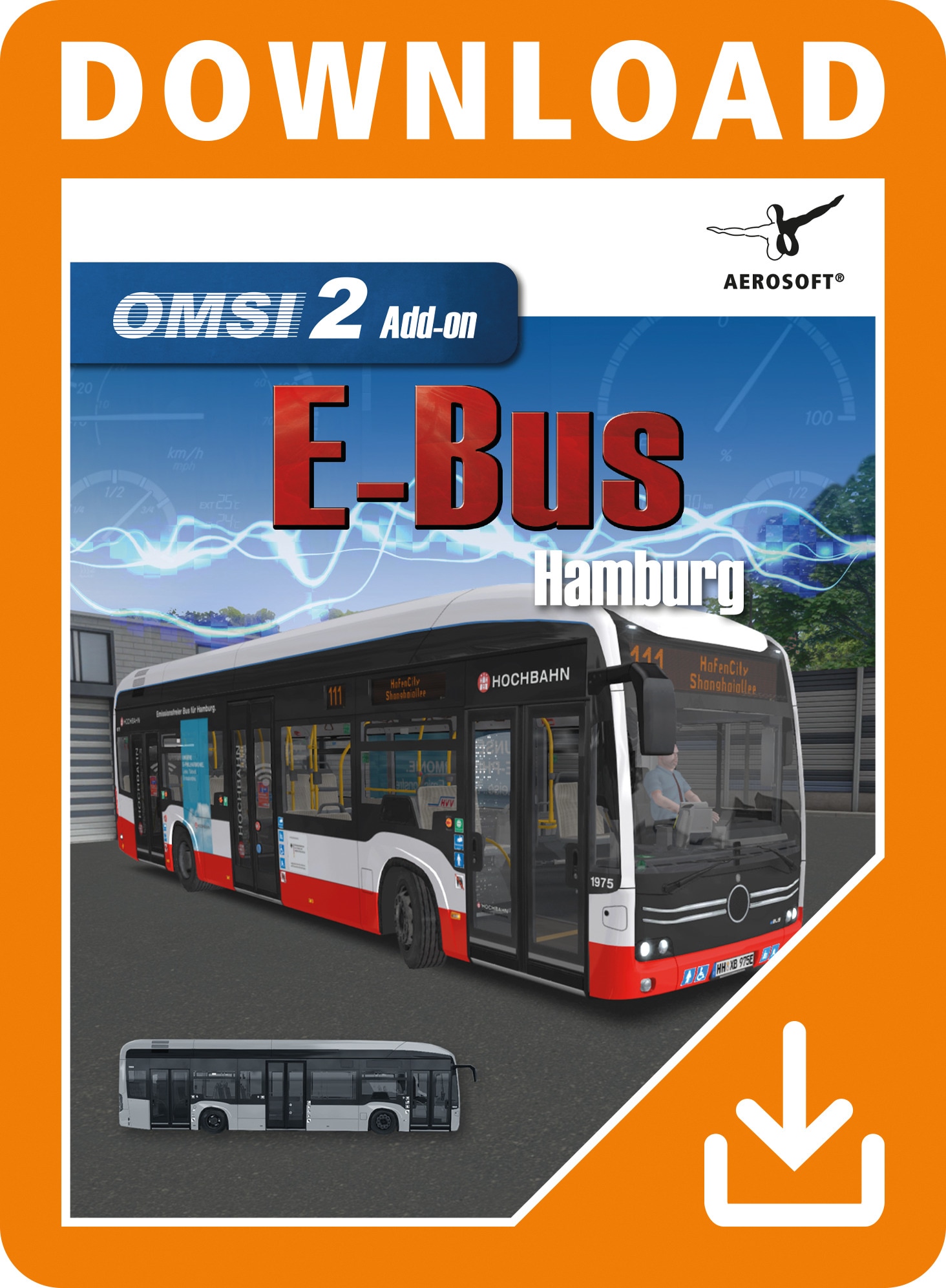 OMSI 2 Add-On E-Bus Hamburg - PC Windows