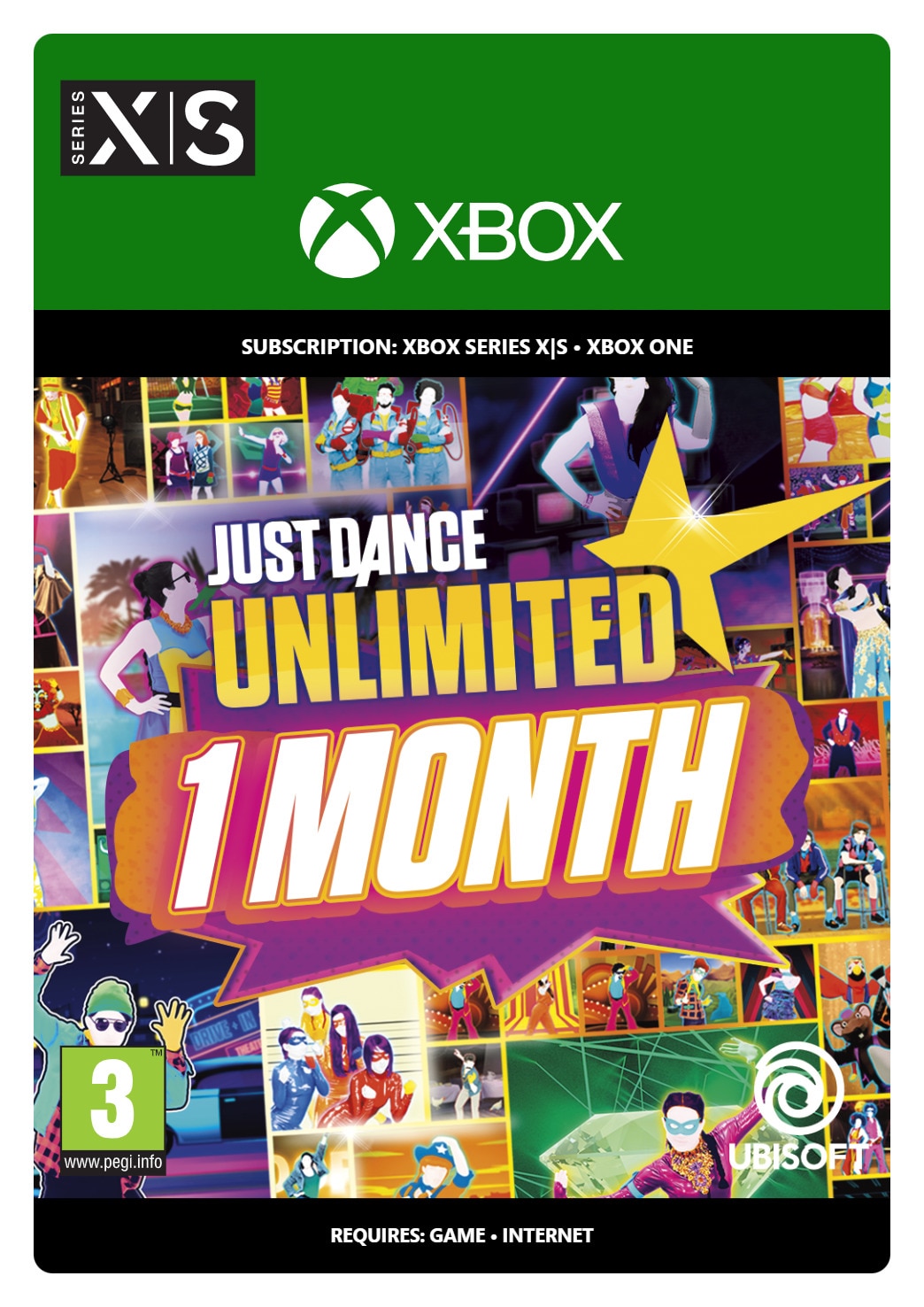 Just Dance® Unlimited (1 Month) - XBOX One,Xbox Series X,Xbox Series S