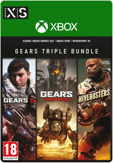 Gears Triple Bundle - PC Windows,XBOX One,Xbox Series X,Xbox Series S