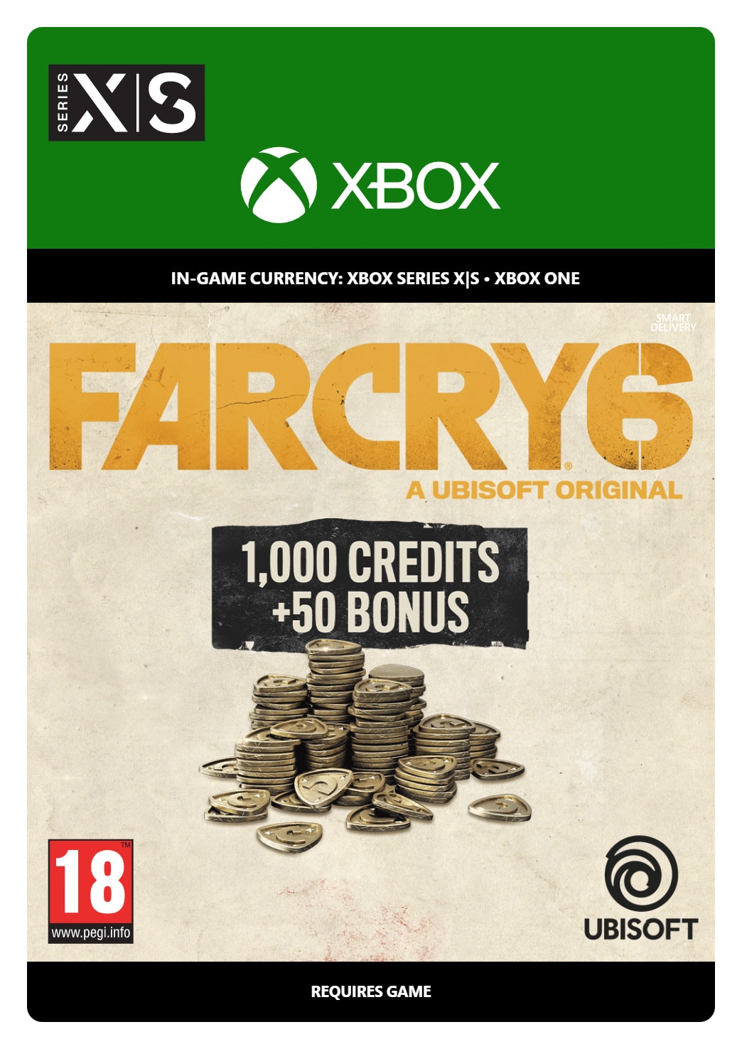 Far Cry® 6 Virtual Currency Small Pack (1,050 Credits) - XBOX One,Xbox