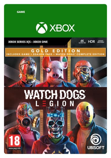 Watch Dogs Legion Gold Edition - XBOX One,Xbox Series X,Xbox Series S