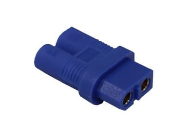 Fuse overgang - male ec3 til female xt60