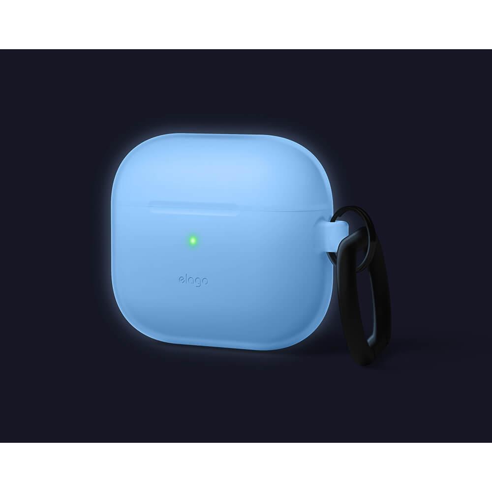 ELAGO AirPod 3 Hang Silicon Case Nightglow Blue