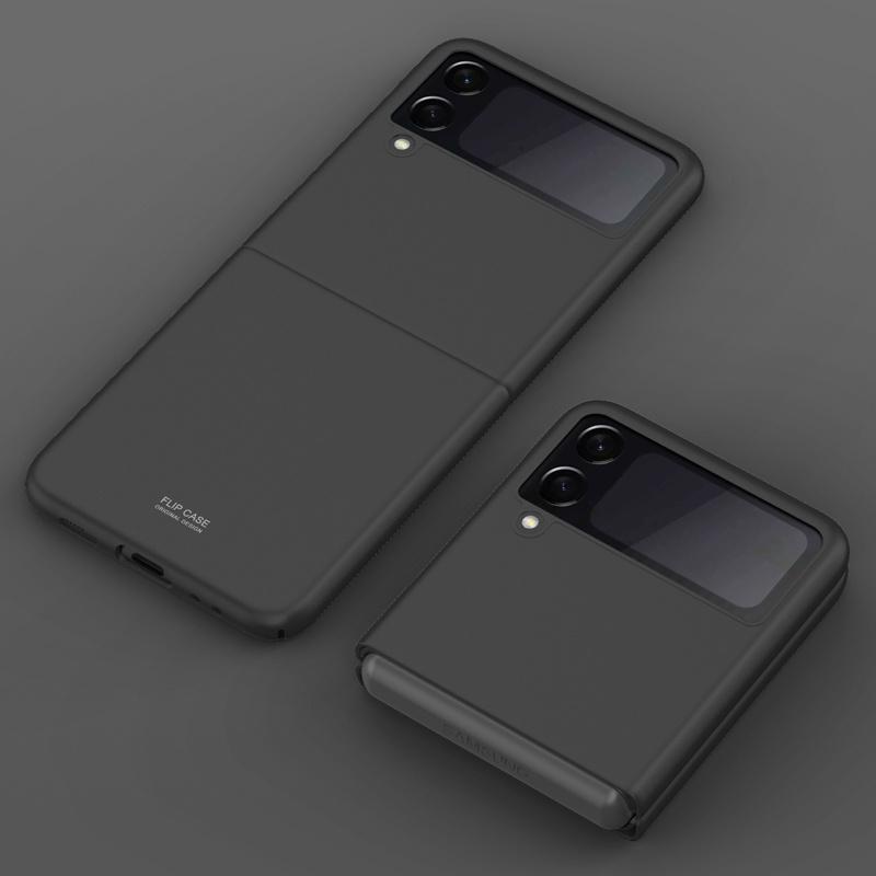 Opp- og nedfellbar veske til Samsung Galaxy Z Flip 3 Black