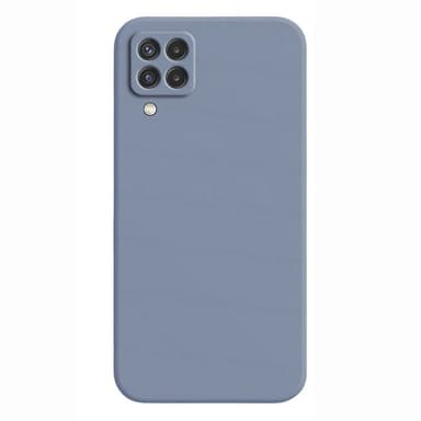 Liquid silikondeksel Samsung Galaxy A22 4G - Gråblå