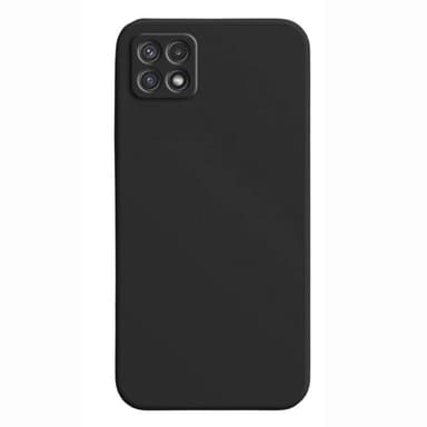 Liquid silikondeksel Samsung Galaxy A22 5G - Svart
