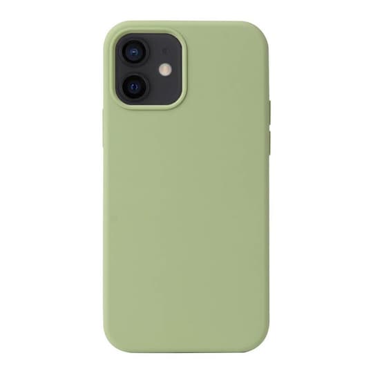 Liquid silikondeksel Apple iPhone 12 - Lysegrønn
