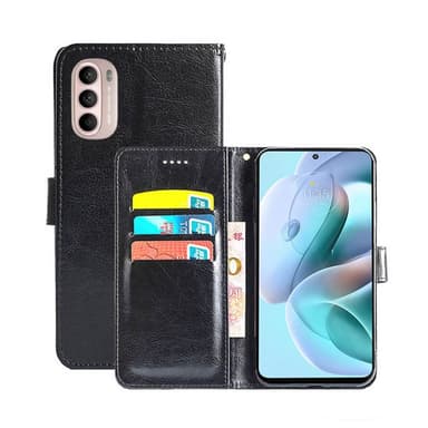 Lommebokdeksel 3-kort Motorola Moto G41  - Svart