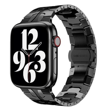 Iron Man Armbånd i Rustfritt Stål Apple Watch 6 (40mm) - Svart