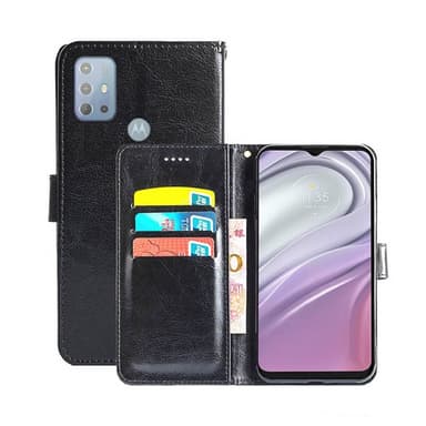 Lommebokdeksel 3-kort Motorola Moto G20  - Svart