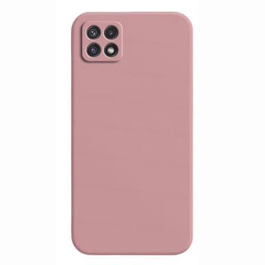Liquid silikondeksel Samsung Galaxy A22 5G - Rosa