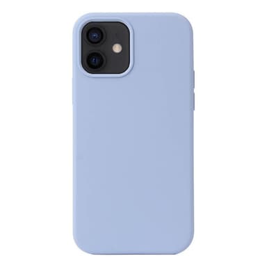 Liquid silikondeksel Apple iPhone 12 - Lyse blå