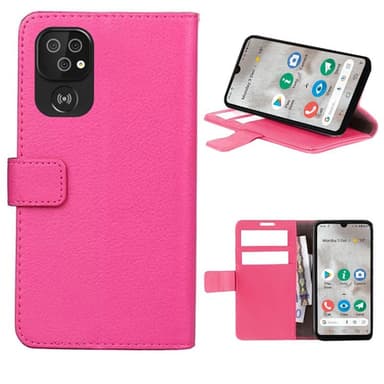 Lommebokdeksel 2-kort Doro 8110  - Rosa