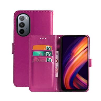 Lommebokdeksel 3-kort Motorola Edge 30 Ultra  - Rosa