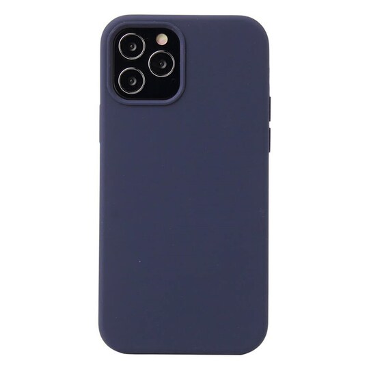 Liquid silikondeksel Apple iPhone 12 Pro - Mørke blå