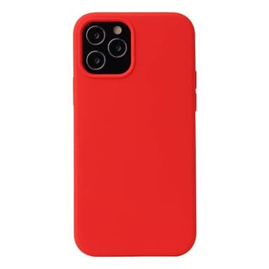 Liquid silikondeksel Apple iPhone 12 Pro - Mørk rosa