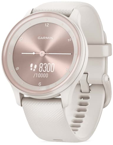 Garmin Vivomove Sport hybrid smartklokke (ivory)