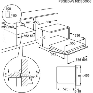 Electrolux oppvaskmaskin ESL2500RO helintegrert